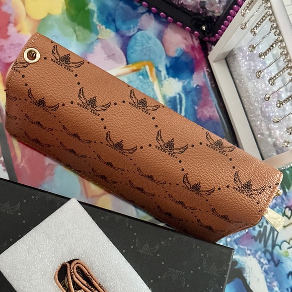 NWT Double Zip Around Wallet/Wristlet - Picture 7 of 8